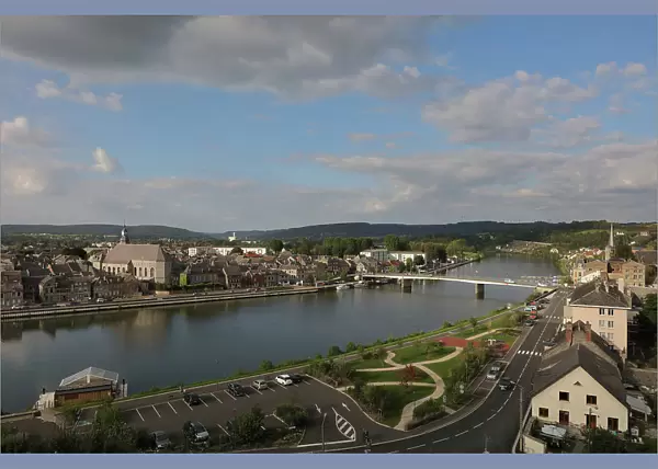 River Meuse, Givet, Ardennes, France