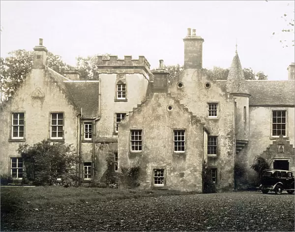 Wormiston House, viewed from the drive, Fife, Scotland Date: 1930s
