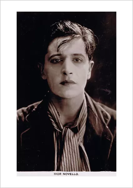 The British film ad stage star Ivor Novello, 1920s