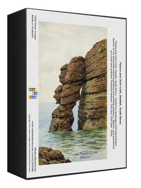 Parson and Clerk rocks, Dawlish, South Devon