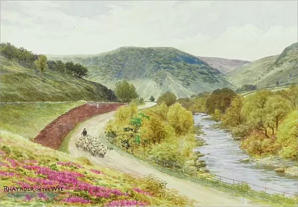 Elan Valley, Rhayader on the River Wye, Powys, Wales