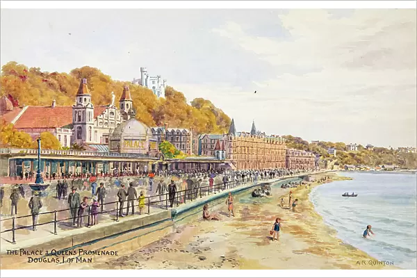 Palace and Queen's Promenade, Douglas, Isle of Man