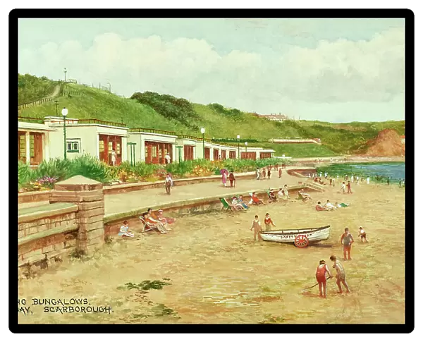 Bathing Bungalows, North Bay, Scarborough, North Yorkshire