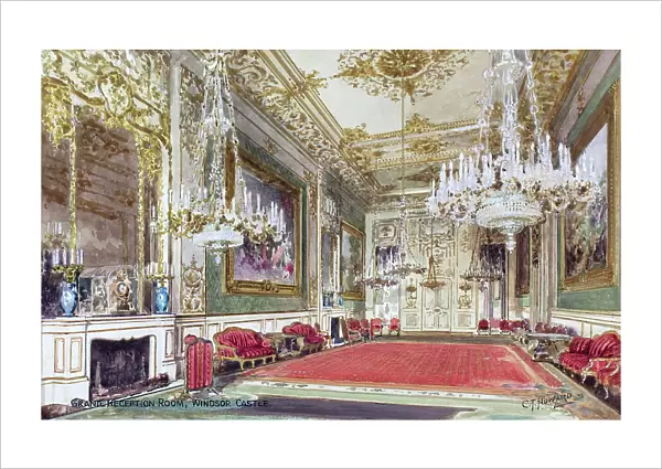 Grand Reception Room, Windsor Castle, Berkshire