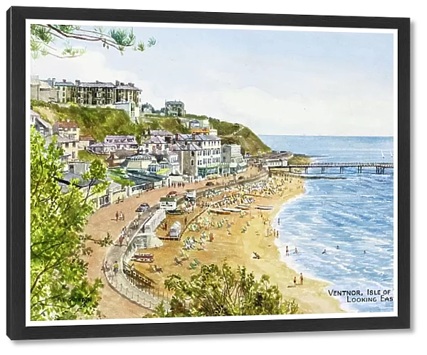 Ventnor, Isle of Wight, looking east