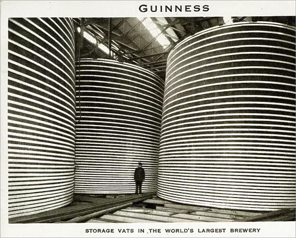 Guinness Brewery, Dubllin - Massive storage vats