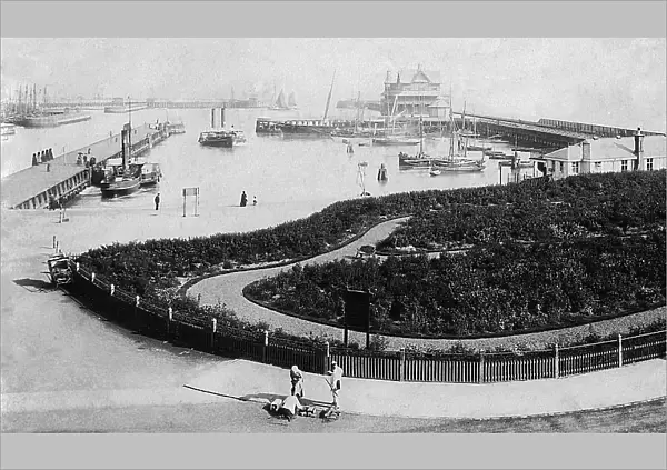 Lowestoft Pier and Gardens Victorian period