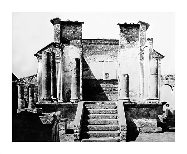 Temple of Isis, Pompeii, Italy, Victorian period