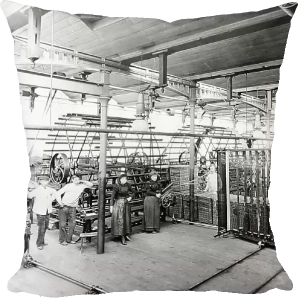 Warping Mill in a woollen mill in Bradford