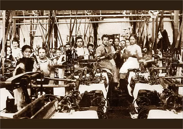 Burnley Textile Workers early 1900s