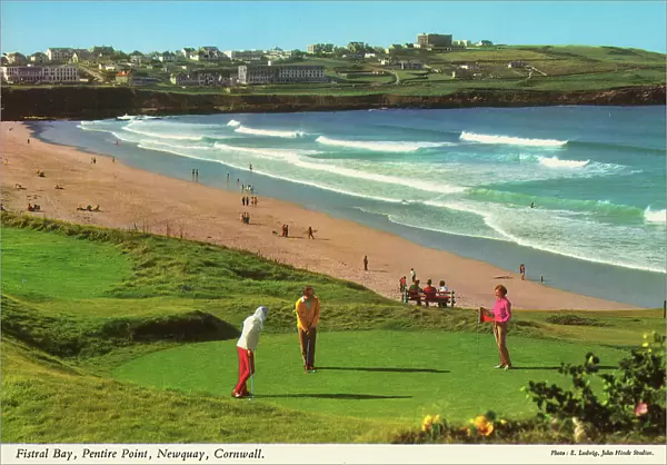 Cornwall, England - Fistral Bay, Pentire Point, Newquay