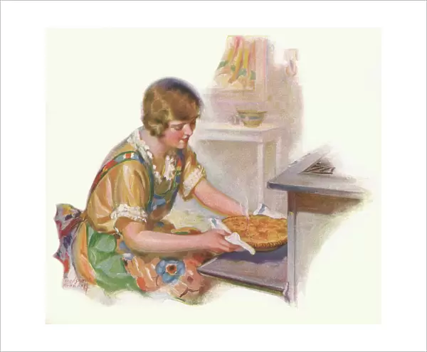 Woman Baking