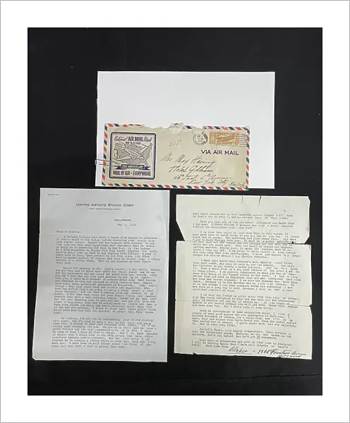 RMSTitanic, letter, United Artists Studos