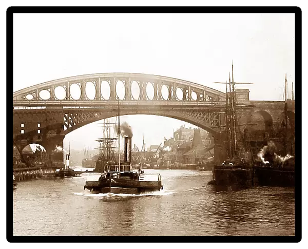 Paddle steamer on the River Tees, Sunderland