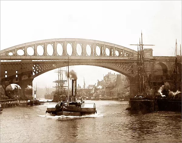 Paddle steamer on the River Tees, Sunderland