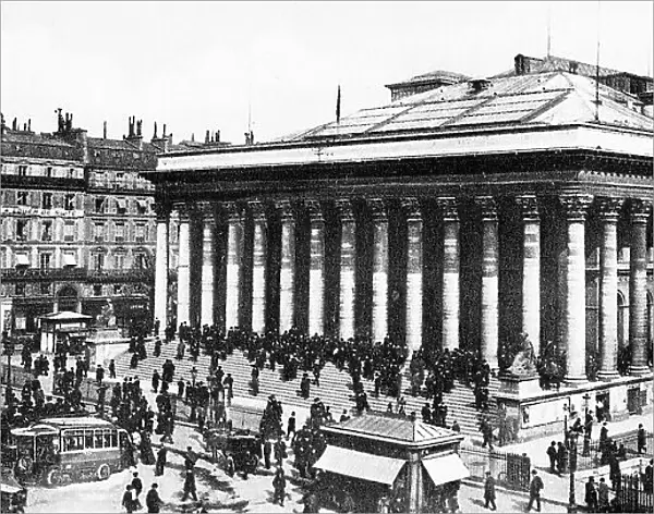 La Bourse, Paris, France, early 1900s