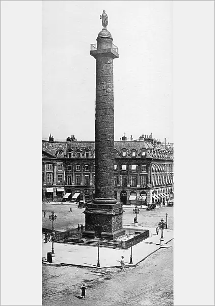 Colonne Vendome, Paris, France, early 1900s