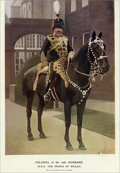 Colonel of the 10th Hussars, HRH the Prince of Wales