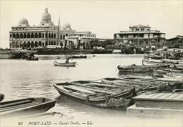 Suez Canal Docks, Port Said, Egypt