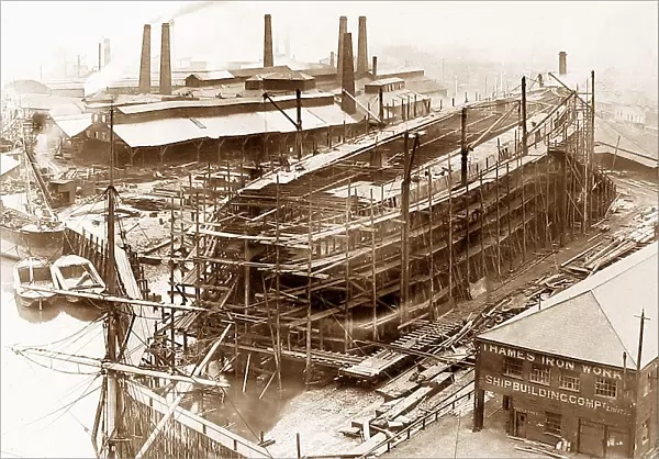 Thames Ironworks and Shipbuilding Company - Building