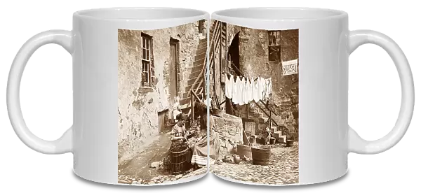 Wash Day Victorian period