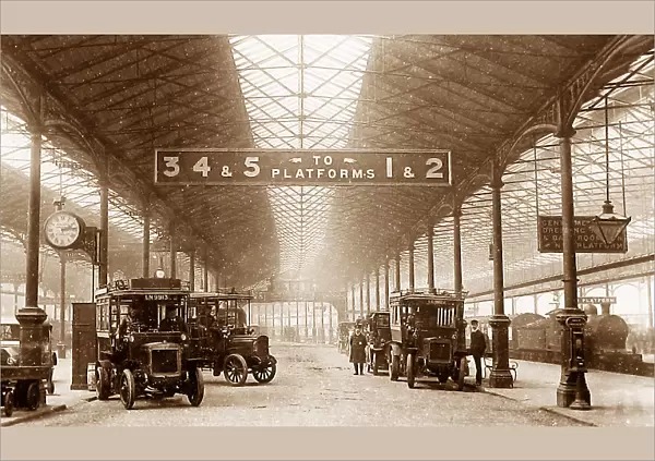 Euston Station London early 1900s