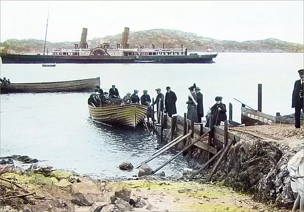 Landing at Iona Victorian period