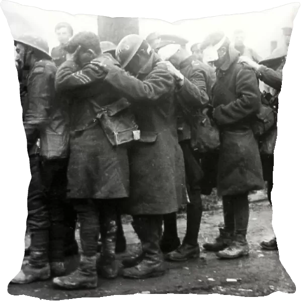 British troops blinded by gas at Bethune France