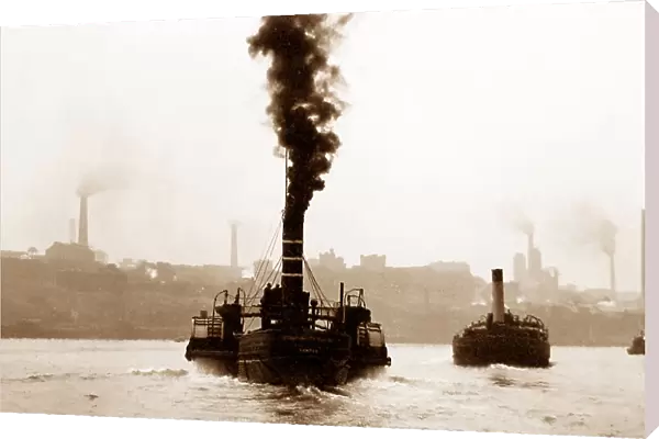 Paddle steamer, River Tyne, Newcastle upon Tyne