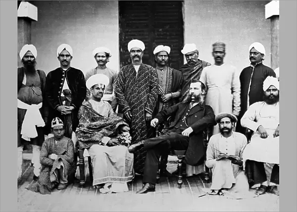 Court Officials, India - Victorian period