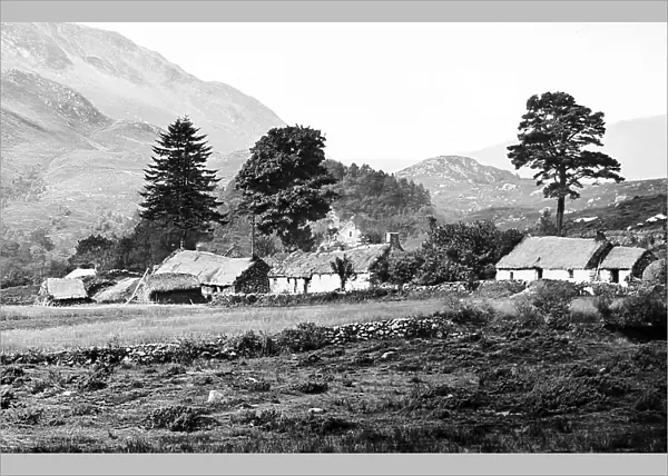 Duncraggan huts, Trossachs, Scotland