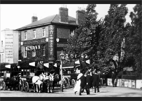 The Plough Inn, Dulwich, London, Victorian period
