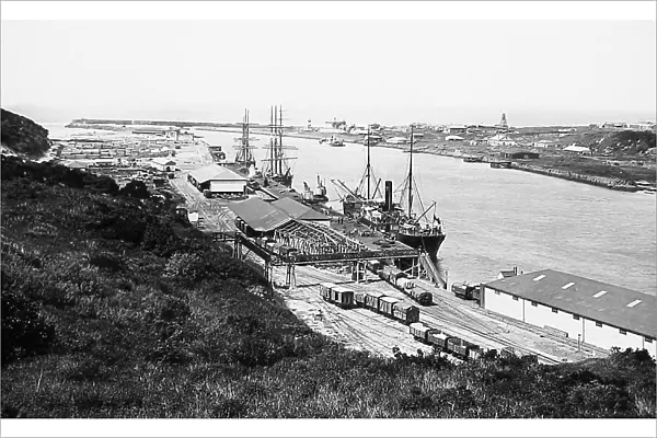 South Africa East London Buffalo Harbour pre-1900