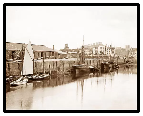 Aberystwyth Harbour Victorian period