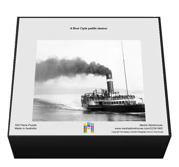 A River Clyde paddle steamer