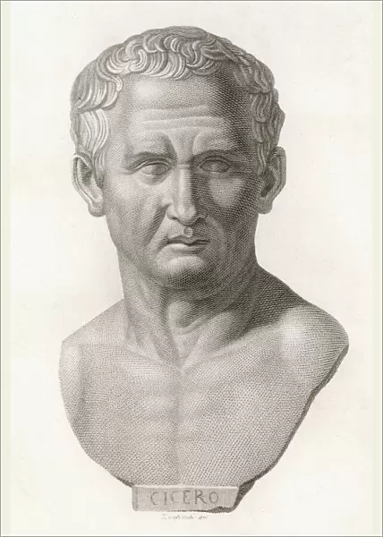 CICERO. MARCUS TULLIUS CICERO Roman statesman and orator
