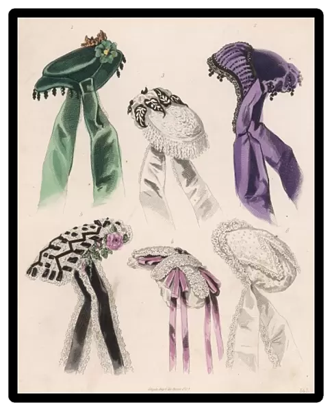 Bonnets & Hats 1860S