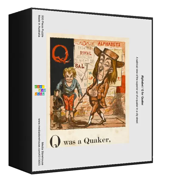 Alphabet  /  Q for Quaker