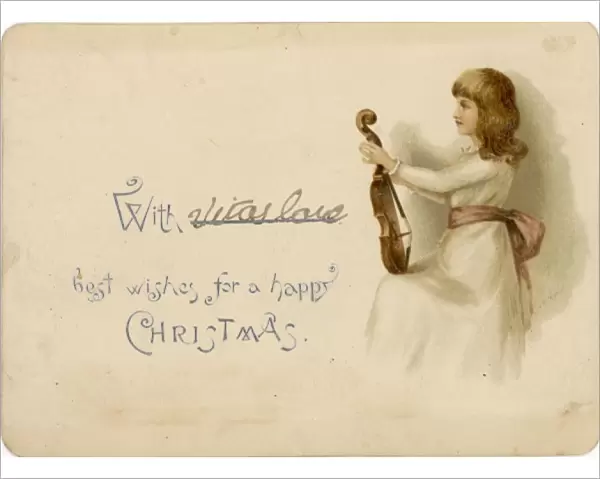 Young Girl with Violin