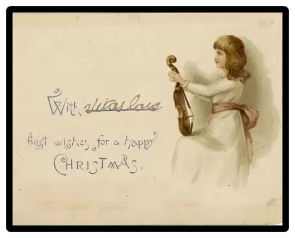 Young Girl with Violin