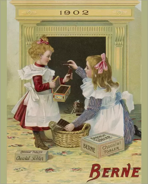 Advert  /  Tobler Chocs 1902