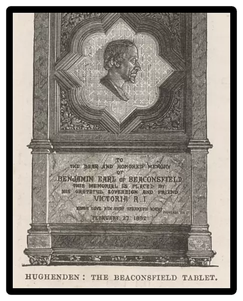 Disraeli  /  Memorial Tablet