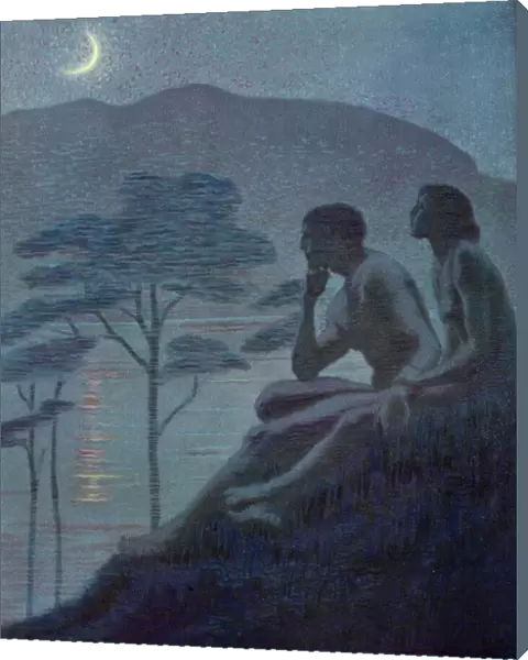 Couple Meditating 1913