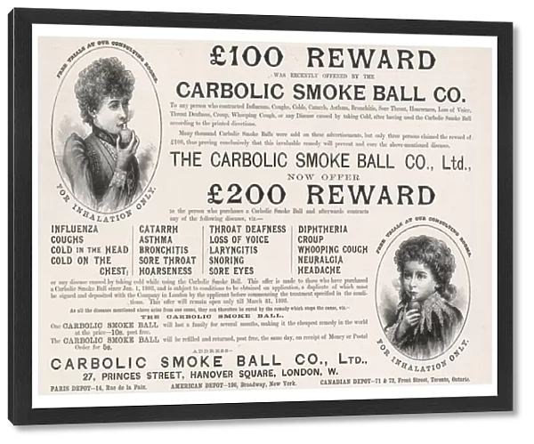 Carbolic Smoke Ball  /  1893