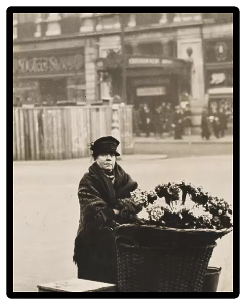 Flower Seller  /  Piccadilly