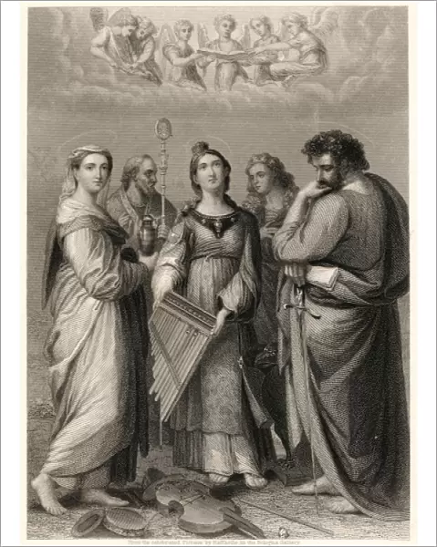 St Cecilia  /  Raphael