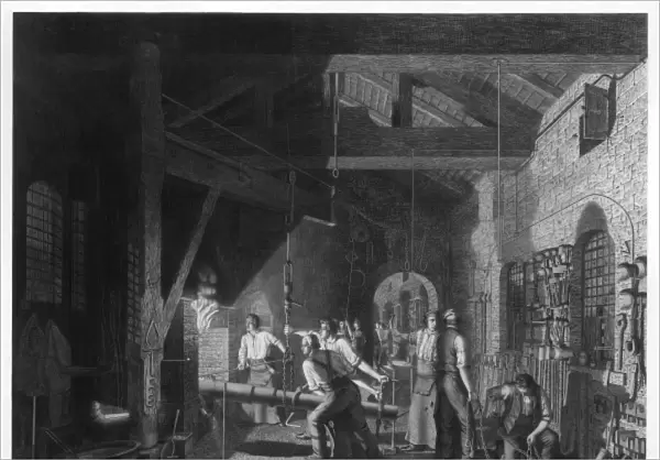 Scene in a Forge