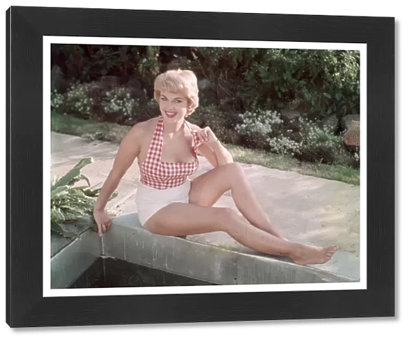 Blonde by Pond 1950S
