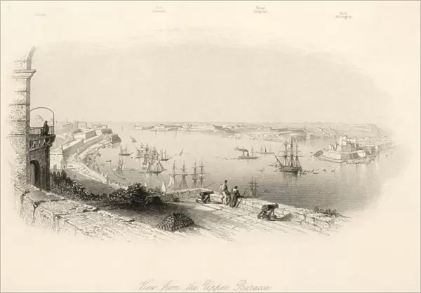 Malta  /  Valletta 1844