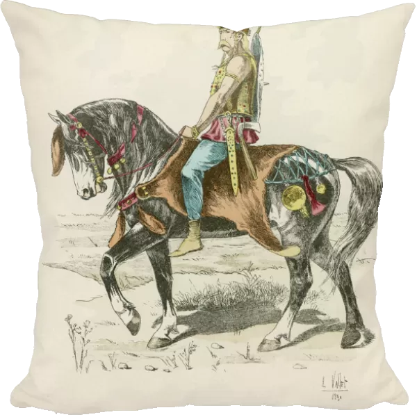 Mounted Gallic Chieftain